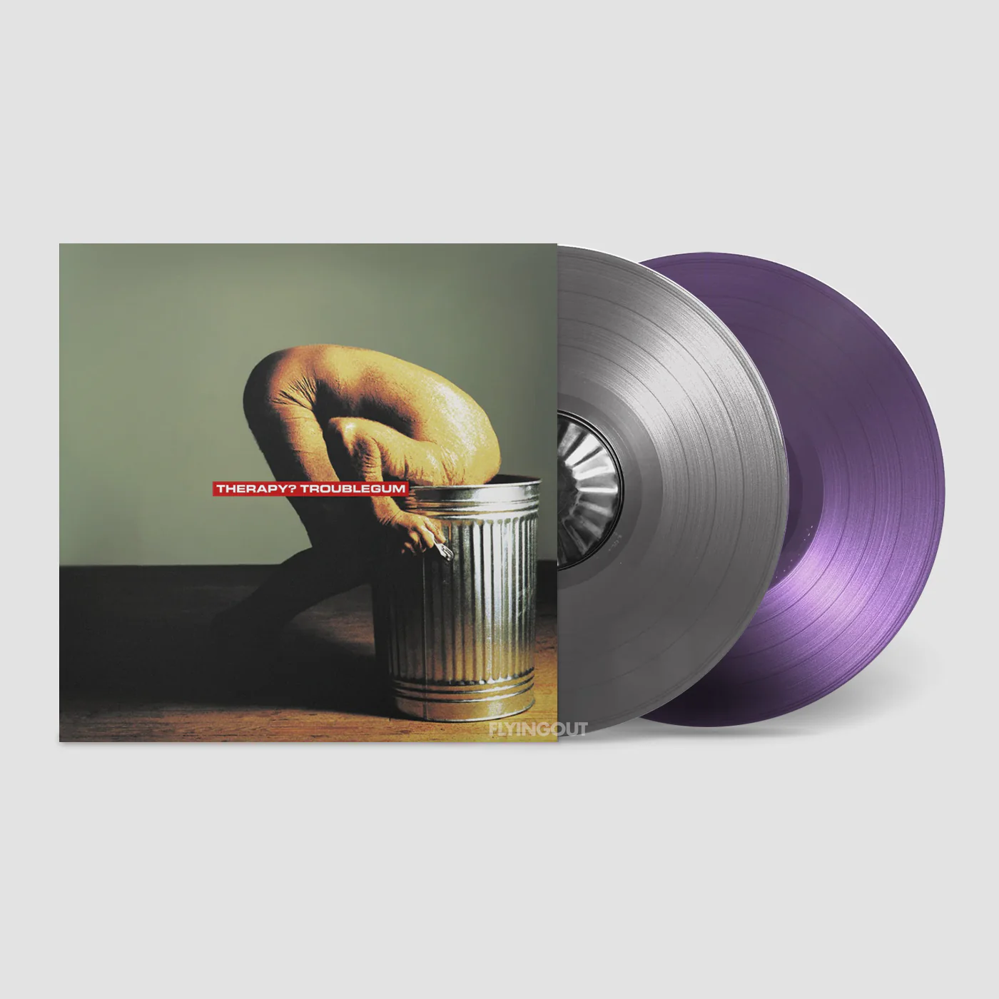 THERAPY - Troublegum. Silver/Lavender 2LP